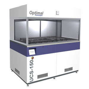 ophthalmic lens cleaning machine / ultrasonic / automatic / for medical applications