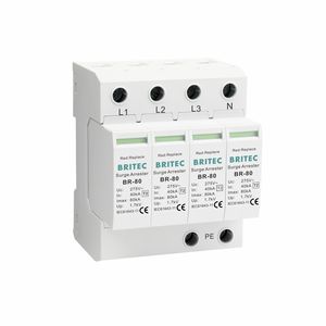 Type 2 surge arrester - BR-40 4P - Britec Electric Co., Ltd - class IEC ...