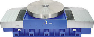 motor-driven rotary indexing table / vertical / for machine tools / CNC