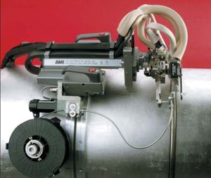 弧形轨道焊接机