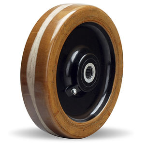 wheel with solid tire