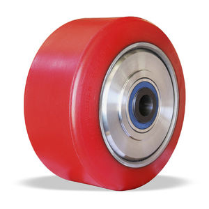 wheel with solid tire
