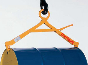drum lifting clamp / horizontal / manual