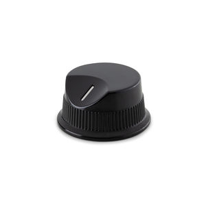 knurled control knob