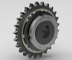 straight-toothed sprocket wheel