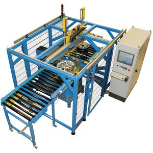 wheel measuring machine