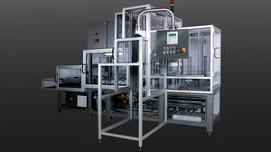 high level infeed palletizer