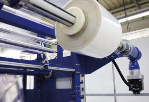 plastic bag making machine / automatic