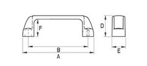 pull handle / door / phenolic resin