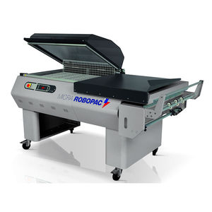 bell type packaging machine / manual / heat-shrink film / for books