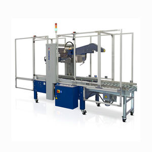 double-flap carton sealer / adhesive tape / automatic