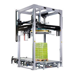 rotary ring stretch wrapping machine