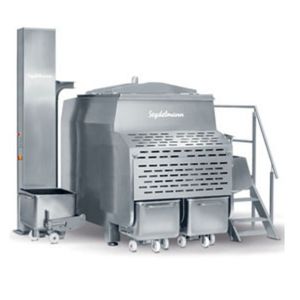 vacuum meat mixer / stainless steel
