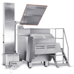 batch mixer / paddle / solid/liquid / for the food industry