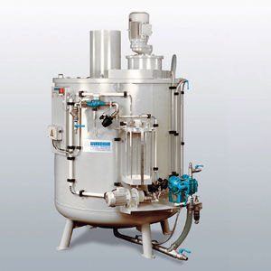 discharge tank
