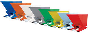self-dumping hopper
