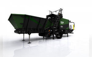 organic waste compactor / mobile / monobloc