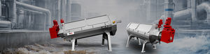 sludge dewatering screw press 1