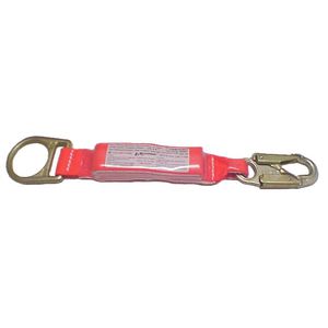 webbing fall arrest lanyard