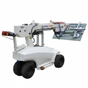 self-propelled glazing robot