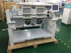 2 head embroidery machine