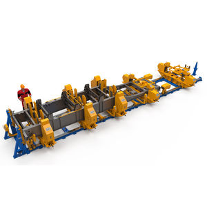 semitrailer chassis assembly bench