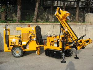 micropile drilling rig