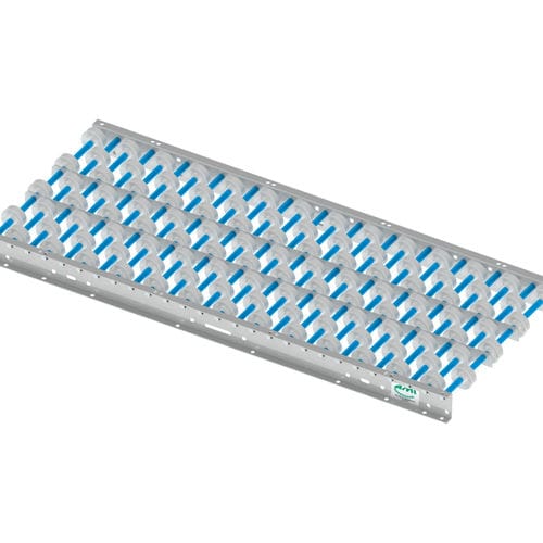 Skate wheel conveyor - LRO48-70 - AMI Förder- und Lagertechnik GmbH - transport / gravity / for assembly