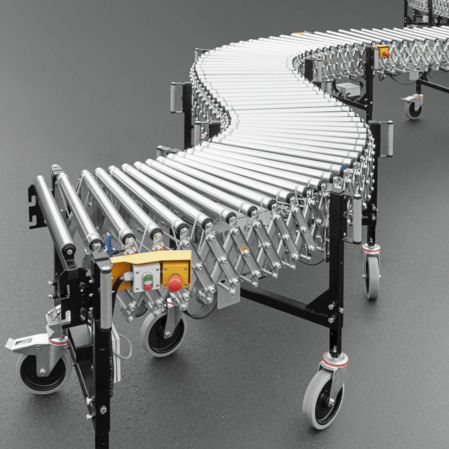 Driven roller conveyor - ASCRB40 - AMI Förder- und Lagertechnik GmbH - horizontal / transport / loading