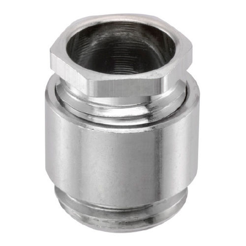 Nickelplated brass cable gland M Classic round Geissel