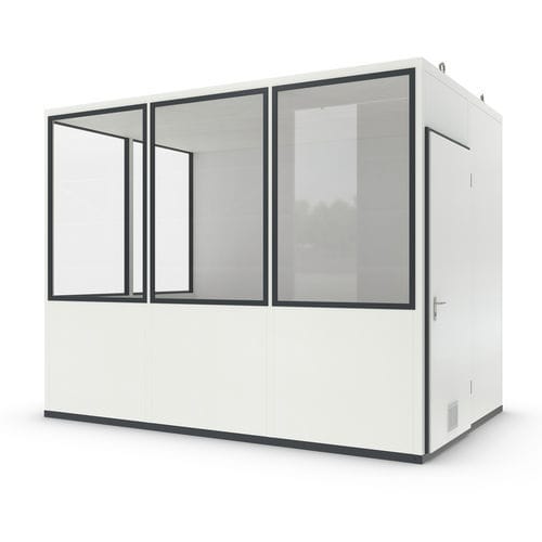 Room-in-room system with PVC floor - MultiRoom Basic 7 - WSM – Walter Solbach Metallbau GmbH