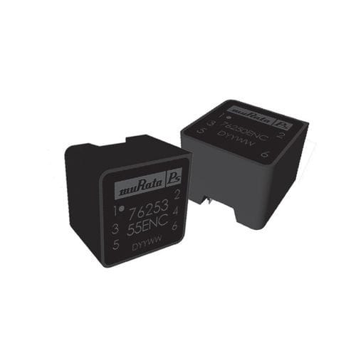 Encapsulated transformer - 76253/55ENC - Murata Power Solutions - for medical applications / industrial / through-hole