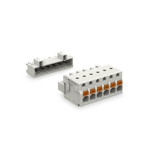 SMT terminal block - MCS series - WAGO - for PCB / spring / push-in