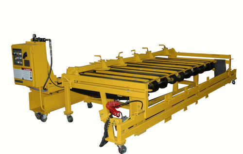 Roller conveyor - CV series - Cincinnati Incorporated - horizontal / transport / belt-driven