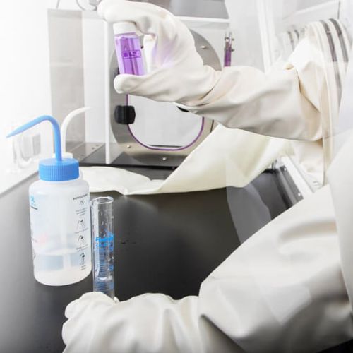 Laboratory glove - Asynt - industrial / chemical protection / nitrile