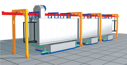 Spray washing tunnel - Euro TLL series - Eurotherm - degreasing