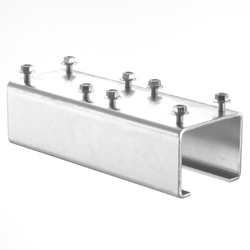 Square tube connector - GIU2FD series - By CARPEL - stainless steel