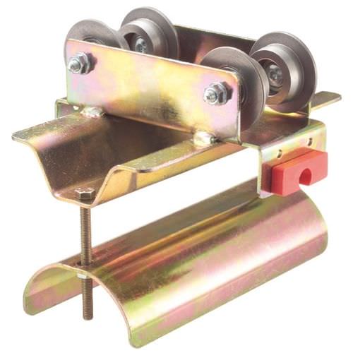Galvanized steel cable trolley - C165 series   - By CARPEL - stainless steel