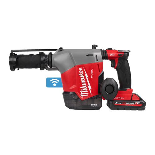 Electric rotary hammer - M18 FHAFOH16 series - Milwaukee - for construction site