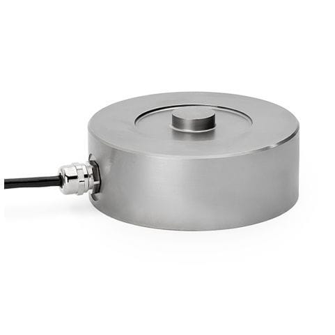 Compression load cell - COMP series  - Vetec A/S - button type / strain gauge / analog