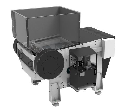 Secondary shredder - TM3711E - wrs italia - single shaft / paper / for PET bottles