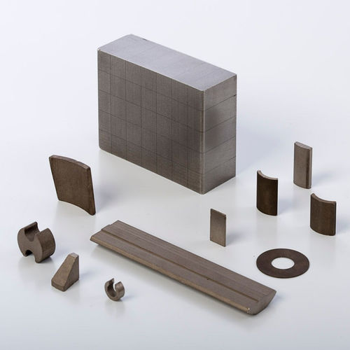 SmCo permanent magnet - 180/120 - ThyssenKrupp Magnettechnik - disc / rectangular / arc