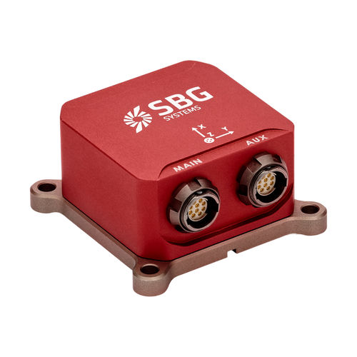 Miniature inertial navigation system - Ellipse-E - SBG Systems - lightweight / based on external GPS data