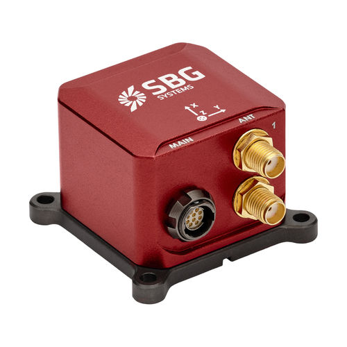GNSS inertial navigation system - Ellipse-D - SBG Systems - miniature / with integrated dual-antenna GPS / for UAVs