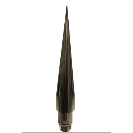 Stainless steel lightning rod - Ø 30 mm, 201 mm | 90011 - FRANCE PARATONNERRES - single-rod
