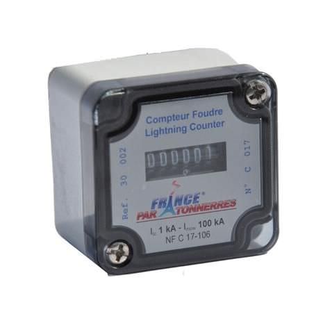 Electromechanical lightning strike counter - 1 - 100 kA | 30002 - FRANCE PARATONNERRES - analog