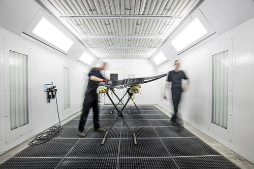 Closed circuit spray booth - Belmeko - for vehicles