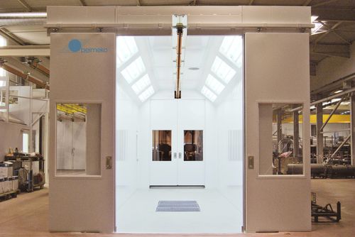 Shot blasting booth - Belmeko