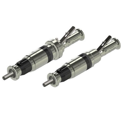 Planetary gear air motor - NTS 25 series - MODEC - vane / ATEX / compact