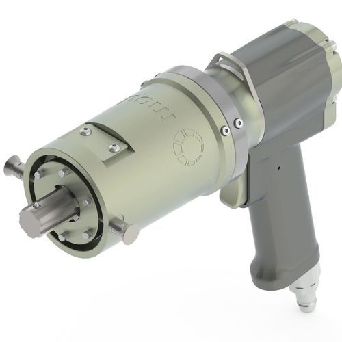 Pneumatic valve actuator - HL83C - MODEC - rotary / portable / small